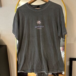 urban outfitters oversized zodiac shirt. fits like a large.